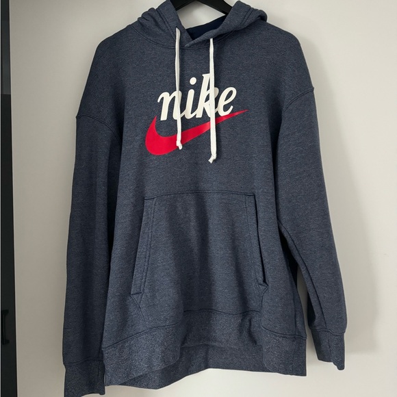 Nike Blue Athletic Hoodie - Picture 4 of 6